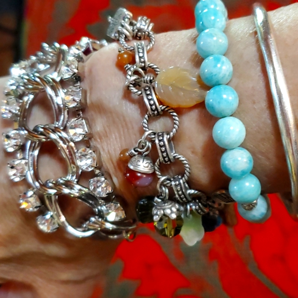 Rhinestone bracelet